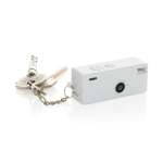 Caméra instantanée style porte-clés avec écran couleur et USB-C 720P couleur blanc deuxième vue