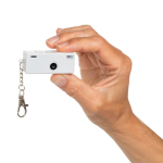 Caméra instantanée style porte-clés avec écran couleur et USB-C 720P couleur blanc huitième vue
