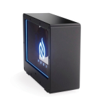 Enceinte sans fil transparent avec lumière RGB intégrée et USB-C 5 W couleur noir