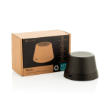 Enceinte compacte magnétique avec résistance IPX4 5 W 500 mAh couleur noir vue avec boîte