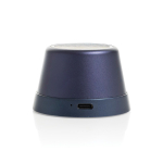 Enceinte compacte magnétique avec résistance IPX4 5 W 500 mAh couleur bleu quatrième vue