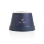 Enceinte compacte magnétique avec résistance IPX4 5 W 500 mAh couleur bleu vue avec logo