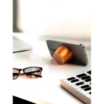 Enceinte compacte magnétique avec résistance IPX4 5 W 500 mAh couleur orange vue d'ambiance 2