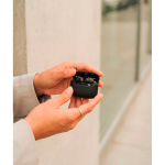 Écouteurs sans fil avec réduction de bruit 40 mAh couleur noir vue d'ambiance