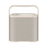 Enceinte sans fil compacte avec micro intégré 10 W couleur beige deuxième vue