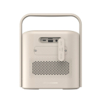 Enceinte sans fil compacte avec micro intégré 10 W couleur beige troisième vue
