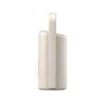 Enceinte sans fil compacte avec micro intégré 10 W couleur beige quatrième vue