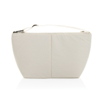 Sac isotherme avec sangle réglable et poche avant 8 L couleur beige troisième vue