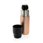 Gourde isotherme avec tasse, anti-goutte et isolation sous vide 500 ml couleur taupe troisième vue