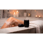 Rasoir portable rechargeable avec écran et verrouillage voyage couleur noir vue d'ambiance 4