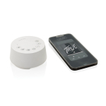 Enceinte écologique à bruit blanc avec arrêt automatique et 3 W couleur blanc deuxième vue