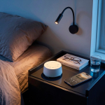 Enceinte écologique à bruit blanc avec arrêt automatique et 3 W couleur blanc vue d'ambiance