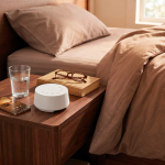 Enceinte écologique à bruit blanc avec arrêt automatique et 3 W couleur blanc vue d'ambience 3