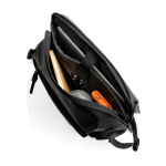 Sac bandoulière avec RFID et capacité de 9,8 L Swiss Peak 15,6” couleur noir sixième vue
