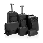 Sac à dos de voyage à roulettes 2 en 1 pour PC Swiss Peak 39 L couleur noir vue générale