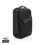 Sac à dos de voyage à roulettes 2 en 1 pour PC Swiss Peak 39 L couleur noir