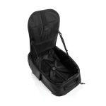 Sac à dos trolley cabine à roulettes avec RFID Swiss Peak 22 L couleur noir neuvième vue
