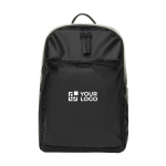 Sac à dos pour PC avec compartiments et capacité 16 L Swiss Peak 15,6” couleur noir avec zone d'impression