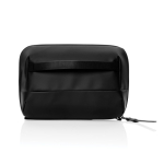 Trousse de voyage pliable à compartiments Swiss Peak 4,2 L couleur noir troisième vue