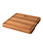 Set de fromages avec planche en chêne européen Boska 29 x 29 cm couleur marron deuxième vue