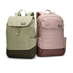 Sac à dos urbain avec compartiment ordinateur Thule Lithos 14'' 16 L couleur beige vue générale