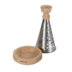 Râpe de table en acier inoxydable avec plateau collecteur Boska couleur argenté troisième vue