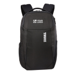 Sac à dos de voyage professionnel avec compartiments 23 L Thule Accent couleur noir avec zone d'impression