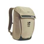 Sac à dos avec rabat magnétique pour PC 16” Thule Paramount couleur beige avec zone d'impression