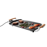 Plancha électrique teppanyaki grande surface 35 x 56 cm Boska couleur noir troisième vue
