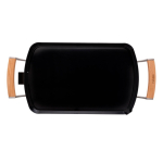 Plancha électrique teppanyaki grande surface 35 x 56 cm Boska couleur noir quatrième vue