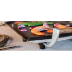 Plancha électrique teppanyaki grande surface 35 x 56 cm Boska couleur noir