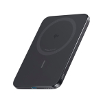 Batterie externe ultrafine, charge sans fil 15 W 5 000 mAh Anker Nano couleur noir