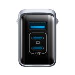 Chargeur mural GaN à charge rapide 100 W Anker Prime couleur gris deuxième vue