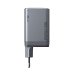 Chargeur mural GaN à charge rapide 100 W Anker Prime couleur gris quatrième vue