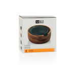 Râpe fine avec récipient en acacia AdHoc CutnServe Table couleur marron deuxième vue avec boîte