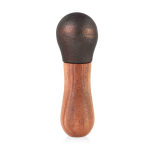 Mortier en fonte avec manche et pieds antidérapants Crush AdHoc couleur marron septième vue