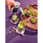 Set matcha en coffret avec verre et mousseur 250 ml AdHoc Chado couleur vert vue d'ambiance 4