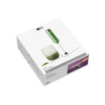 Set matcha en coffret avec verre et mousseur 250 ml AdHoc Chado couleur vert vue avec boîte
