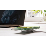 Câble de charge USB-C vers USB-C 2 en 1 en aluminium 15 W Zens Pro 2 couleur blanc cassé vue d'ambiance 4