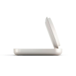 Chargeur magnétique de table de chevet Qi2 sur mesure USB-C 20 W Zens couleur blanc cassé quatrième vue