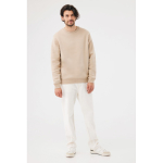 Sweat unisexe à col rond en molleton 340 g/m² Iqoniq Torla couleur camel