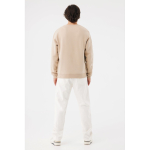 Sweat unisexe à col rond en molleton 340 g/m² Iqoniq Torla couleur camel