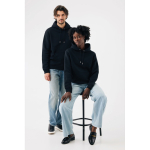 Sweat à capuche unisexe en molleton brossé 340 g/m² Iqoniq Joshua couleur noir
