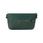 Trousse de toilette extensible en plastique recyclé avec zip 7 L couleur vert quatrième vue