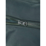 Trousse de toilette extensible en plastique recyclé avec zip 7 L couleur vert cinquième vue