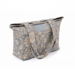 Sac en coton et polyester avec imprimé premium 220 g/m² couleur bleu quatrième vue