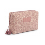 Trousse en coton et polyester avec imprimé premium 220 g/m² couleur rose vue détail 4