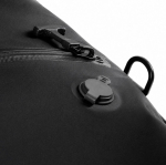 Sac à dos en PU pour ordinateur 14'' avec pompe à vide 17 L couleur noir vue détaillée