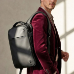 Sac à dos en PU pour ordinateur 14'' avec pompe à vide 17 L couleur noir vue détail 3