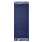 Châle doux en acrylique et viscose OEKO-TEX® 250 g/m² couleur bleu marine deuxième vue